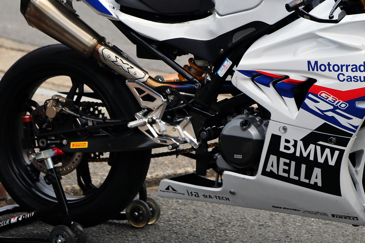 Riding Step Kit: for RACE (for G310R equipped with racing muffler 