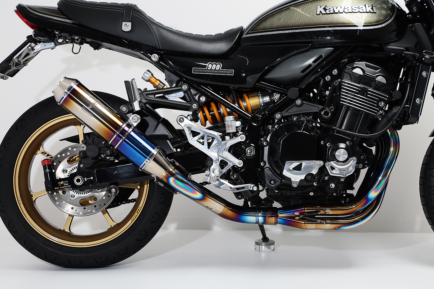 樽型バッフル付きz900rsアサヒナ　フルエキゾースト